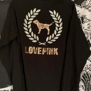 Vs pink bling shirt